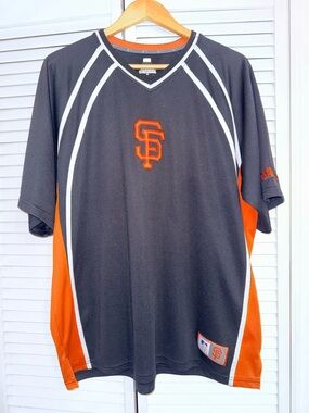 MLB Genuine Merchandise 🖤🧡 San Francisco Giants 🧡🖤 VINTAGE Pullover Jersey - XL